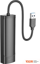 Хаб / Док-станция Hoco HB42 USB TYPE-A (3 X USB 3.2 GEN1, 0.2 М) (8089)