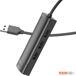 Хаб / Док-станция Hoco HB42 USB TYPE-A (3 X USB 2.0, 1.2 М) (8088)