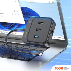 Хаб / Док-станция Hoco HB37 (8086)