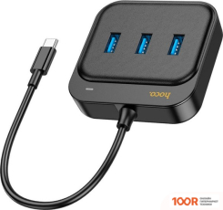 Хаб / Док-станция Hoco HB35 USB TYPE-C (3 X USB 3.2 GEN1, 0.2 М) (8085)