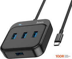 Хаб / Док-станция Hoco HB31 USB TYPE-C (4 X USB 3.2 GEN1, 0.2 М) (8078)