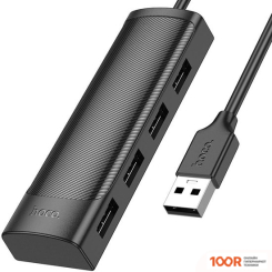 Хаб / Док-станция Hoco HB31 USB TYPE-A (4 X USB 2.0, 1.2 М) (8073)
