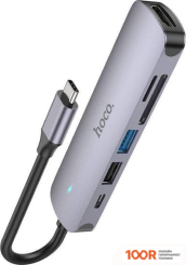 Хаб / Док-станция Hoco HB28 (8068)