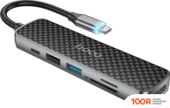 Хаб / Док-станция Hoco HB24 (8061)