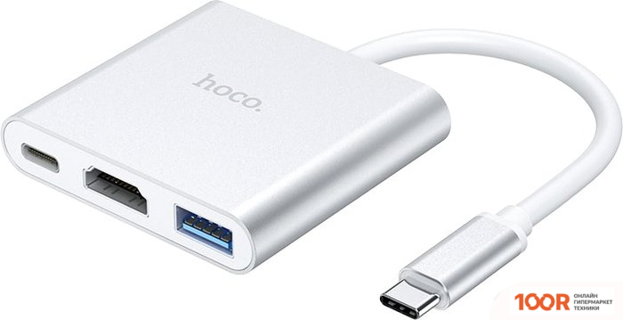 Хаб / Док-станция Hoco HB14 (8058)