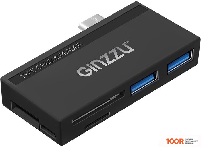 Хаб / Док-станция Ginzzu GR-864UB (8033)