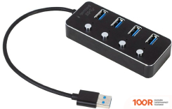Хаб / Док-станция Gembird UHB-U3P4P-01 (8019)