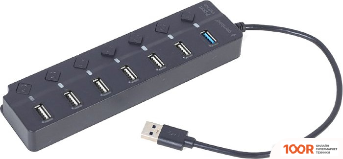 Хаб / Док-станция Gembird UHB-U3P1U2P6P-01 (8016)