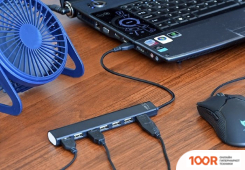 Хаб / Док-станция Gembird UHB-U2P7-04 (8013)