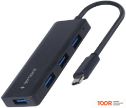 Хаб / Док-станция Gembird UHB-CM-U3P4-02 (8001)