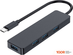 Хаб / Док-станция Gembird UHB-CM-U3P4-01 (8000)