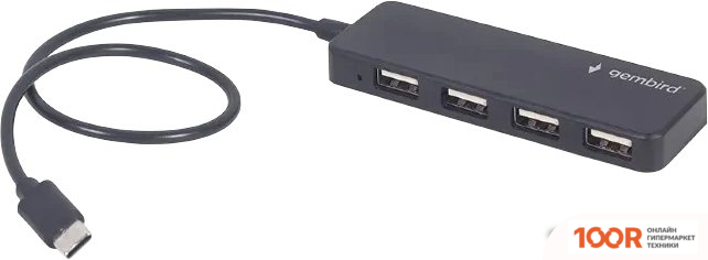 Хаб / Док-станция Gembird UHB-CM-U2P4-01 (7998)