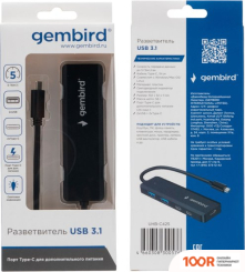 Хаб / Док-станция Gembird UHB-C425 (7994)