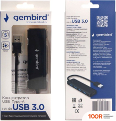Хаб / Док-станция Gembird UHB-C414 (7991)