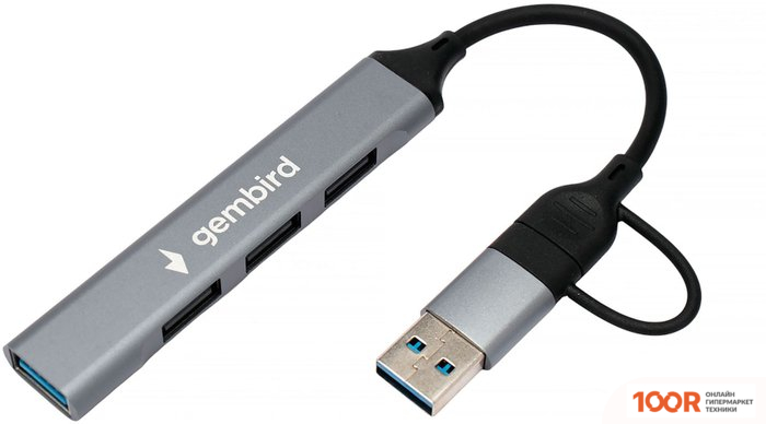 Хаб / Док-станция Gembird UHB-C204 (7988)