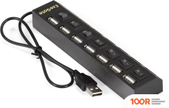 Хаб / Док-станция ExeGate DUB-72SW EX293978RUS (7977)