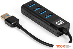 Хаб / Док-станция ExeGate DUB-4TP EX296925RUS (7976)