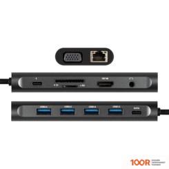 Хаб / Док-станция ExeGate DUB-31C/MAX EX293985RUS (7969)