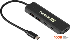 Хаб / Док-станция ExeGate DUB-2C2P/10G EX298169RUS (7968)