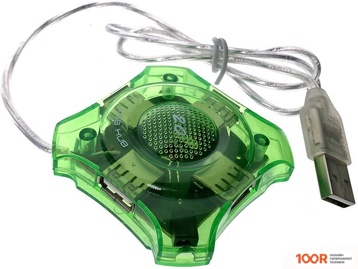 Хаб / Док-станция Espada EH420 (ЗЕЛЕНЫЙ) (7962)