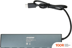 Хаб / Док-станция Digma HUB-7U3.0-UC-G (7958)