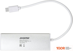 Хаб / Док-станция Digma HUB-4U3.0-UC-S (7956)