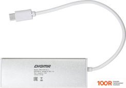Хаб / Док-станция Digma HUB-4U3.0-UC (7954)