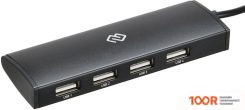 Хаб / Док-станция Digma HUB-4U2.0-UC-B (7952)