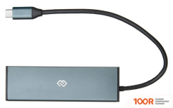 Хаб / Док-станция Digma HUB-2U3.0СCR-UC-G (7949)