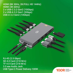 Хаб / Док-станция Digma DS-590 (7931)