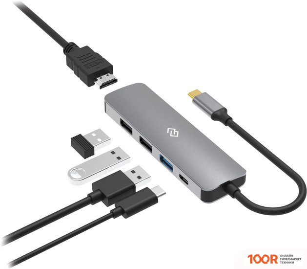 Хаб / Док-станция Digma DS-501 (7927)