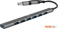 Хаб / Док-станция Digma DHUB-7USB-AC-2.0 (7921)