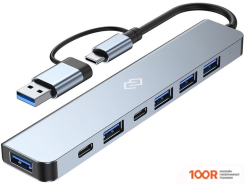 Хаб / Док-станция Digma DHUB-7USB-AC (7920)