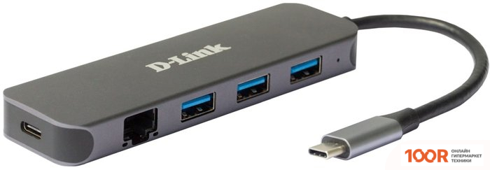 Хаб / Док-станция D-Link DUB-2334/A1A (7893)