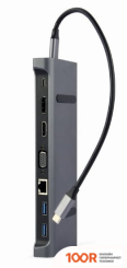 Хаб / Док-станция Cablexpert A-CM-COMBO9-02 (7858)