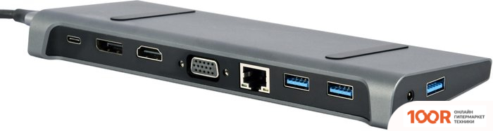 Хаб / Док-станция Cablexpert A-CM-COMBO9-02 (7858)