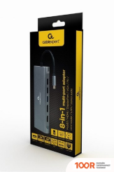 Хаб / Док-станция Cablexpert A-CM-COMBO8-01 (7855)