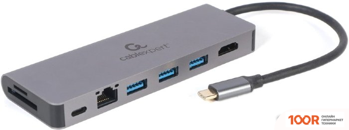 Хаб / Док-станция Cablexpert A-CM-COMBO5-05 (7852)