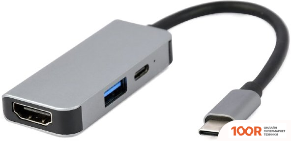 Хаб / Док-станция Cablexpert A-CM-COMBO3-02 (7848)
