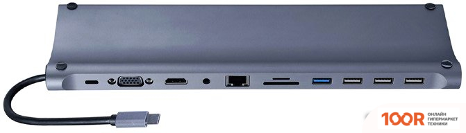 Хаб / Док-станция Cablexpert A-CM-COMBO11-01 (7845)