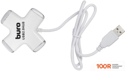 Хаб / Док-станция Buro BU-HUB4-0.5-U2.0-CANDY (7841)