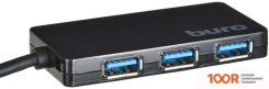 Хаб / Док-станция Buro BU-HUB4-0.2-U3.0 (7840)