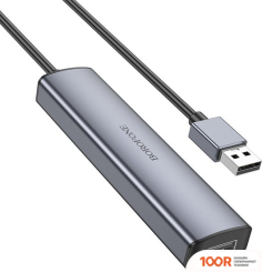 Хаб / Док-станция Borofone DH12 USB TYPE-A (4 X USB 2.0, 1.2 М) (7830)