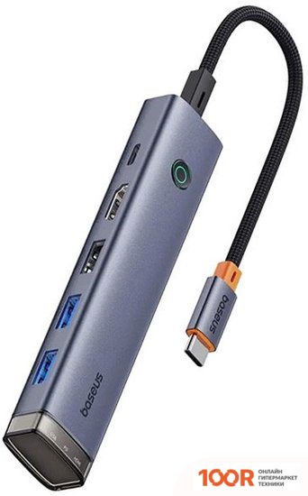 Хаб / Док-станция Baseus ULTRAJOY SERIES 6-PORT HUB AIR B00052802811-01 (7802)