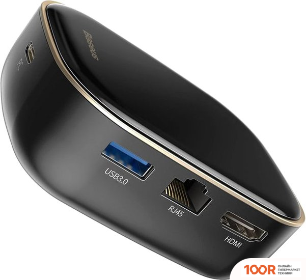 Хаб / Док-станция Baseus TYPE-C HUB ADAPTER CAHUB-AU01 (7787)