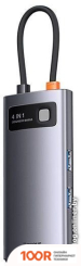 Хаб / Док-станция Baseus STARJOY 4-PORT TYPE-C HUB ADAPTER WKWG070113 (7782)