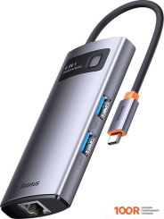 Хаб / Док-станция Baseus STARJOY 4-PORT TYPE-C HUB ADAPTER WKWG070113 (7782)