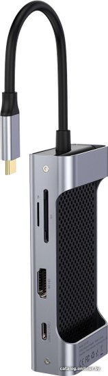 Хаб / Док-станция Baseus SQUARE DESK SERIES HUB CATXF-A0G (7781)
