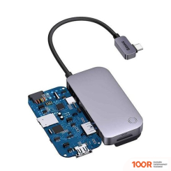 Хаб / Док-станция Baseus PADJOY 6-PORT TYPE-C HUB ADAPTER (7778)