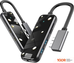 Хаб / Док-станция Baseus MULTIFUNCTIONAL HUB ADAPTER CAHUB-FZ0G (7777)